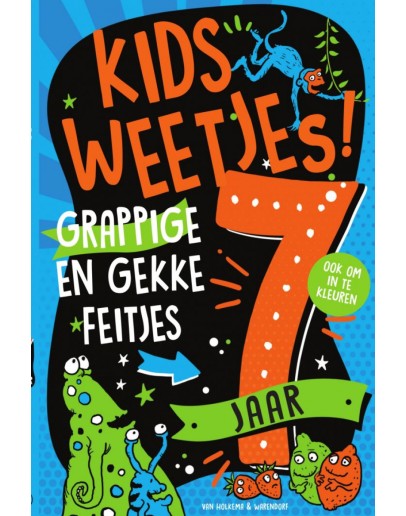 KINDERBOEK - Kidsweetjes! Grappige en gekke feitjes - 7 jaar