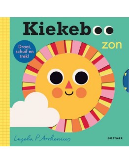 Kartonboek - Kiekeboe zon