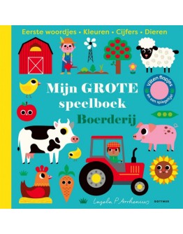 Kartonboek - Mijn grote speelboek - Boerderij - 18mnd+