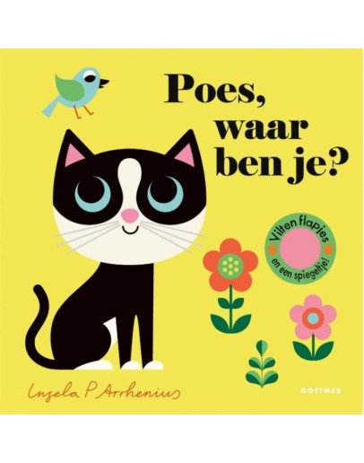 Kartonboek - Poes, waar ben je? 18 mnd+
