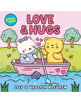 KLEURBOEK - Sunny vibes - Love & hugs