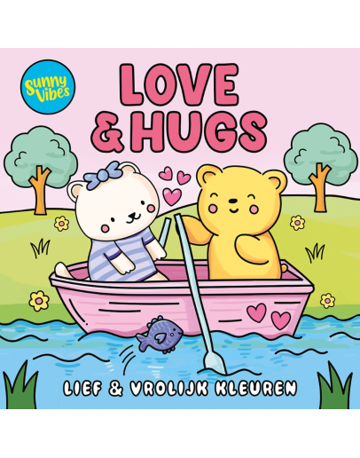 KLEURBOEK - Sunny vibes - Love & hugs