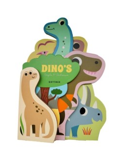 Kartonboek - Dino's