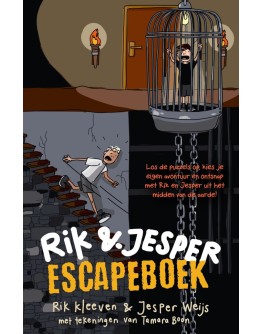 KINDERBOEK - Glowmovies - Rik en Jesper escapeboek (PB)