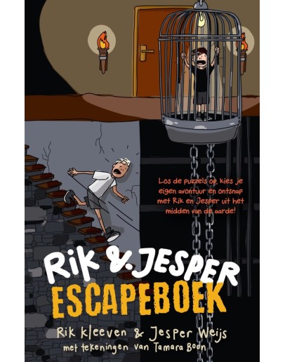 KINDERBOEK - Glowmovies - Rik en Jesper escapeboek (PB)