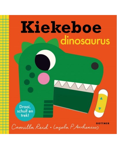 Kartonboek - Kiekeboe dinosaurus