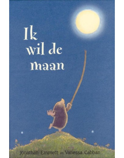 KARTONBOEK - Ik wil de maan 