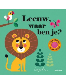 Kartonboek - Leeuw, waar ben je? 18 mnd+