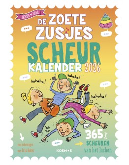 KINDERBOEK - De Zoete Zusjes moppenscheurkalender