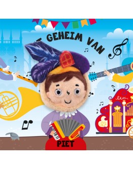 Kartonboek - Vingerpopboekje Piet
