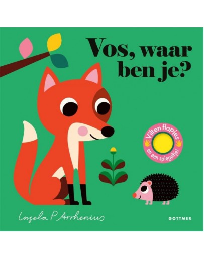 Kartonboek - Vos, waar ben je? - 18 mnd+