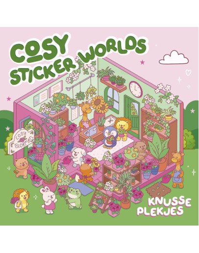 STICKERBOEK - Cosy Sticker Worlds STICKERBOEK - Cosy Sticker Worlds