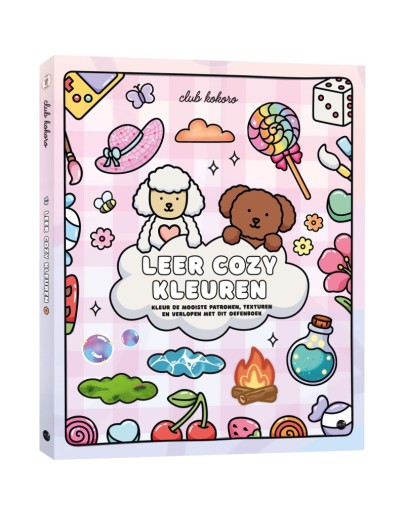KLEURBOEK - Leer Cozy Kleuren KLEURBOEK - Leer Cozy Kleuren