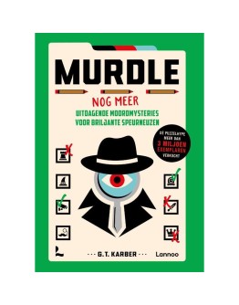 PUZZELBOEK - Murdle - Nog meer uitdagende moordmysteries voor briljante speurneuzen