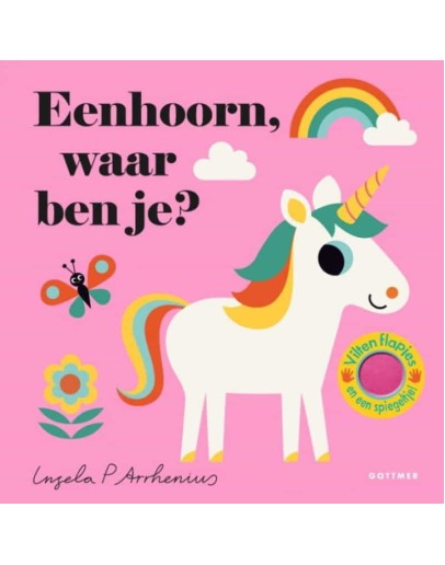 Kartonboek - Eenhoorn, waar ben je? 18 mnd+