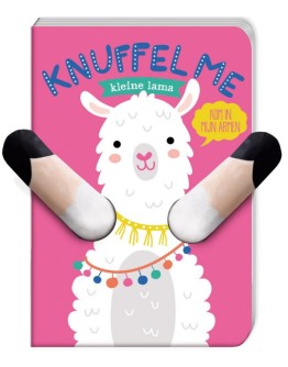 Kartonboek - Knuffel me Kleine Lama 