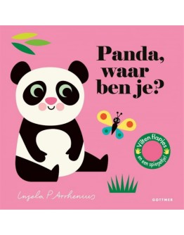 Kartonboek - Panda, waar ben je? 18 mnd+