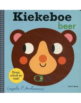 Kartonboek - Kiekeboe beer 