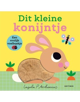 Kartonboek - Dit kleine konijntje (voelboekje)