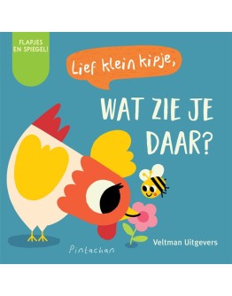 KARTONBOEK - Lief klein kipje, wat zie je daar?