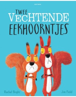 KINDERBOEK - Twee vechtende eekhoorntjes - 3jr +