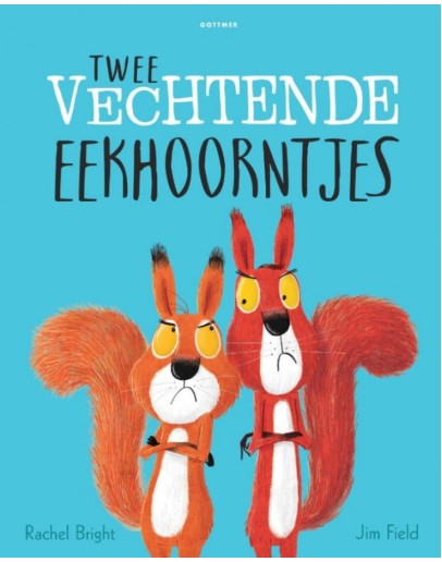 KINDERBOEK - Twee vechtende eekhoorntjes - 3jr +