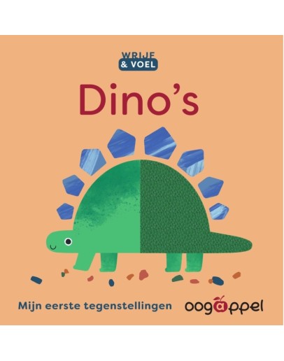 Kartonboek - Wrijf & voel: Dino's Kartonboek - Wrijf & voel: Dino's