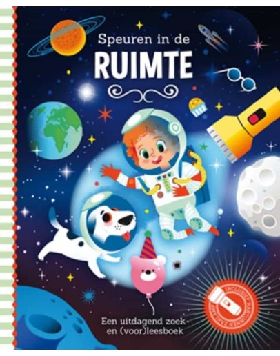 ZAKLAMPBOEK - Speuren in de ruimte  - 6+