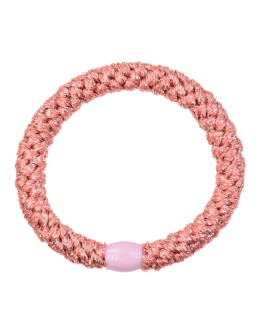 BonDep - Knekki haarelastiek Coral glitter