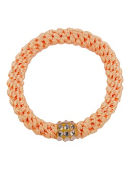 BonDep - Knekki haarelastiek Rhinestone Coral