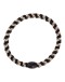 BonDep - Knekki haarelastiek Slim Black-beige Glitter