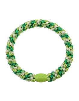 BonDep - Knekki haarelastiek Mix grass green green glitter 