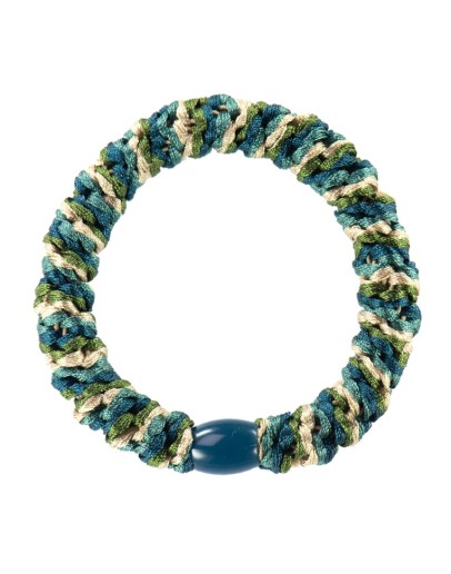 BonDep - Knekki haarelastiek Mix Blue-Green