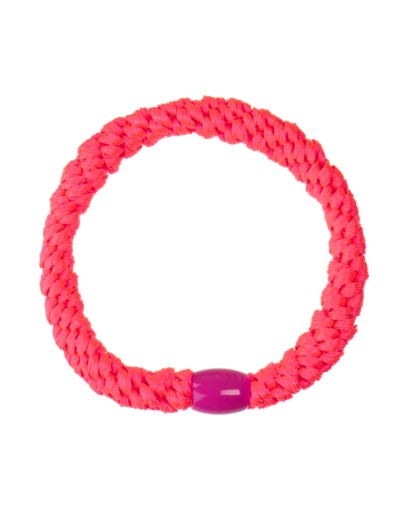 BonDep - Knekki haarelastiek Neon Pink