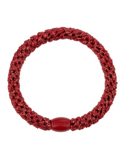 BonDep - Knekki haarelastiek Holiday Red BonDep - Knekki haarelastiek Holiday Red