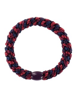 BonDep - Knekki haarelastiek Mix Bordeaux-Navy