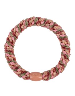 BonDep - Knekki haarelastiek Mix faded rose camo velvet