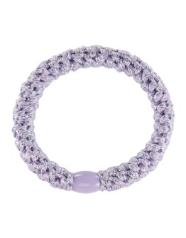 BonDep - Knekki haarelastiek Dusty Lavender glitter