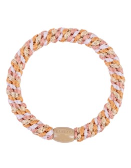 BonDep - Knekki haarelastiek Mix pink nude glitter