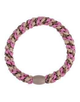 BonDep - Knekki haarelastiek Mix Pink brown glitter
