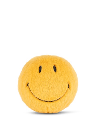 BON TON TOYS - Smiley ECO Fuzzy Yellow - 13 cm