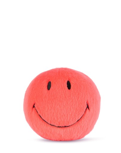 BON TON TOYS - Smiley ECO Fuzzy Bright coral - 13 cm