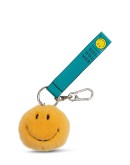BON TON TOYS - Smiley ECO Fuzzy Bag Charm Yellow - 7 cm