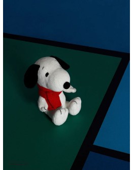 BON TON TOYS - Snoopy with Scarf - | Cream
