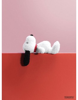 BON TON TOYS - Snoopy ECO Tiny Teddy Cream in giftbox