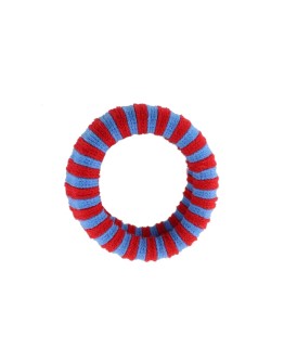 BY STAER - Haarelastiek EA Red/Blue stripes