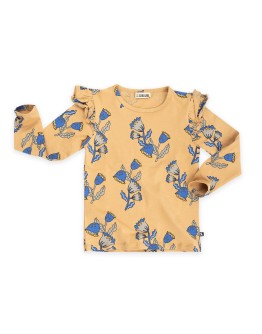 CARLIJN Q - Nightshade - Ruffled longsleeve