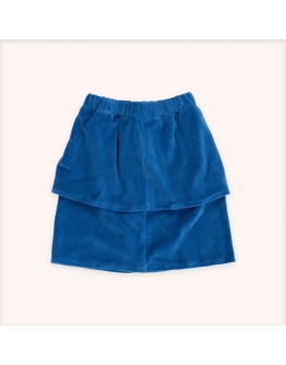 CARLIJN Q - Basics - Skirt velvet 2 layer