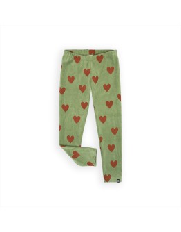 CARLIJN Q - Hearts - Legging velvet