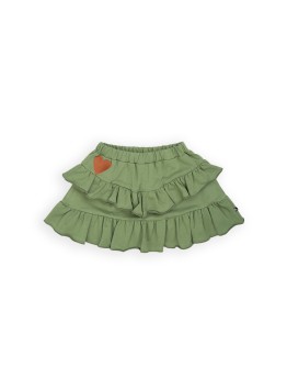 CARLIJN Q - Hearts - Double Ruffled skirt
